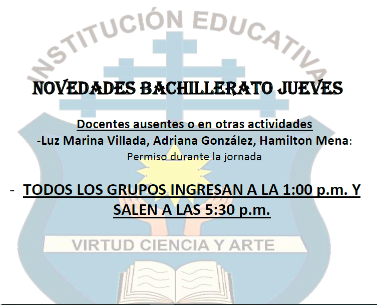 Novedades
